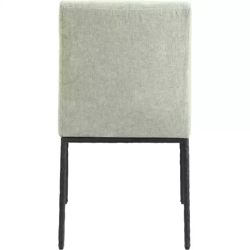 Meridian Furniture,Reeves Chenille Fabric Dining Chair, Set of 2