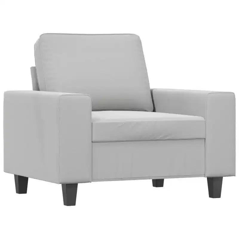 vidaXL 2-seater Sofa Light grey
