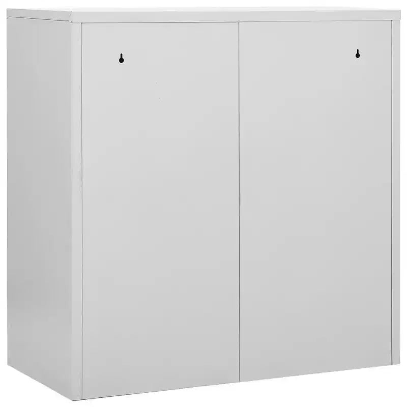 vidaXL Locker Cabinet Set, Secure Steel Organizer for Schools, Offices, Gray and Blue, Easy Assembly Required, 5pcs