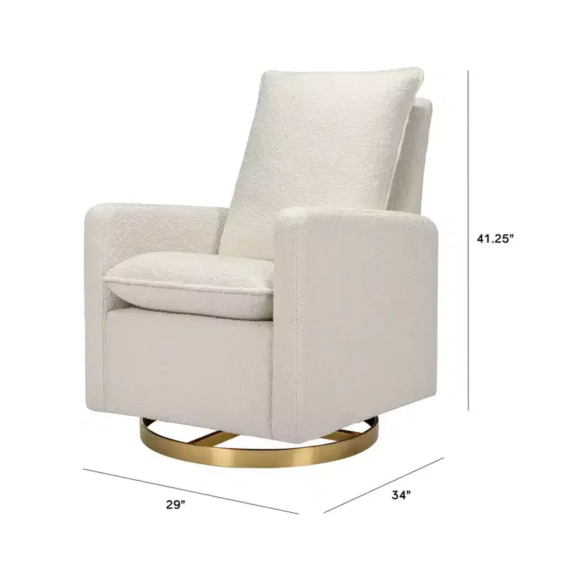 Babyletto Cali Pillowback Swivel Glider