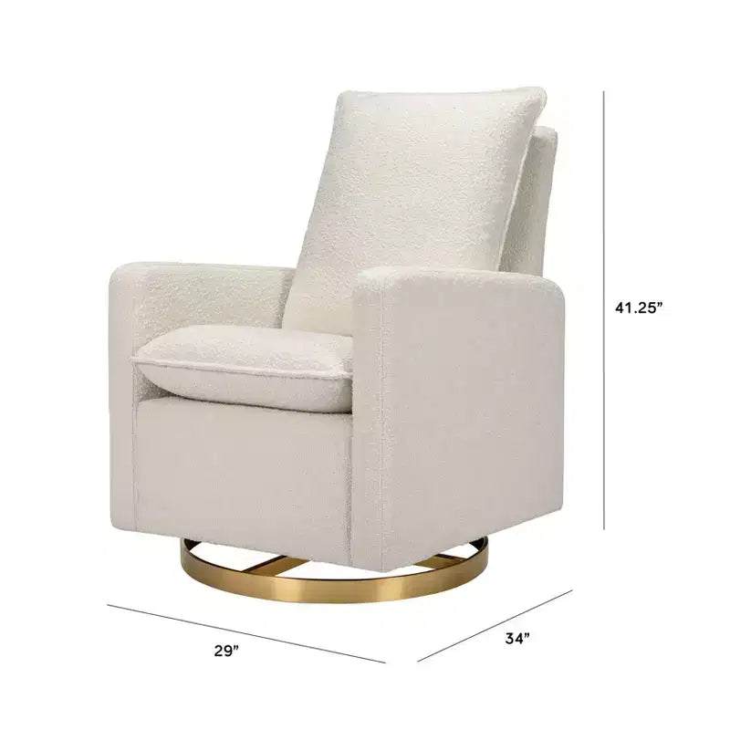 Babyletto Cali Pillowback Swivel Glider