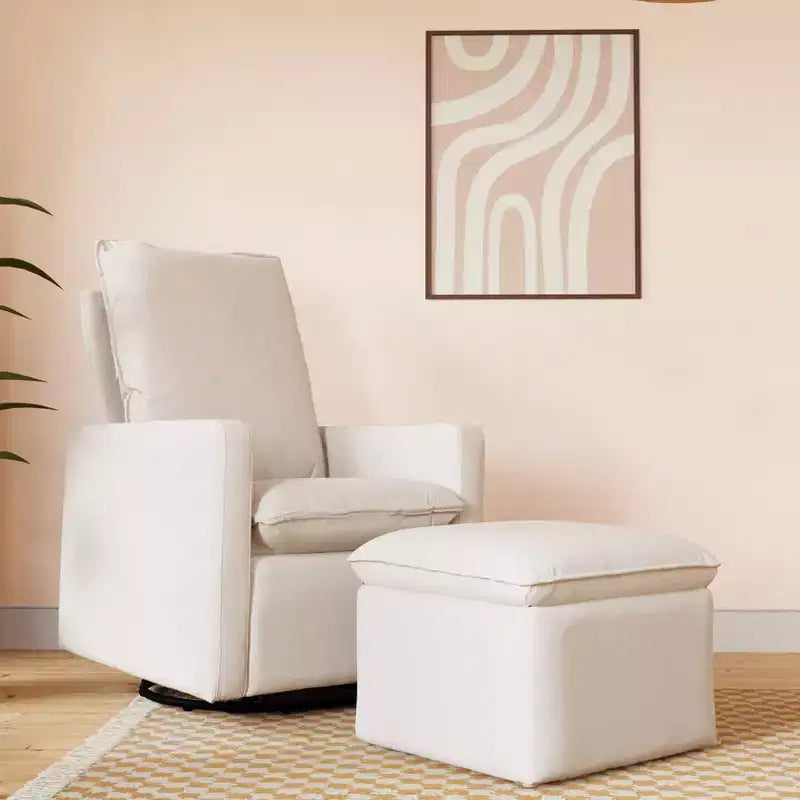 Babyletto Cali Pillowback Swivel Glider