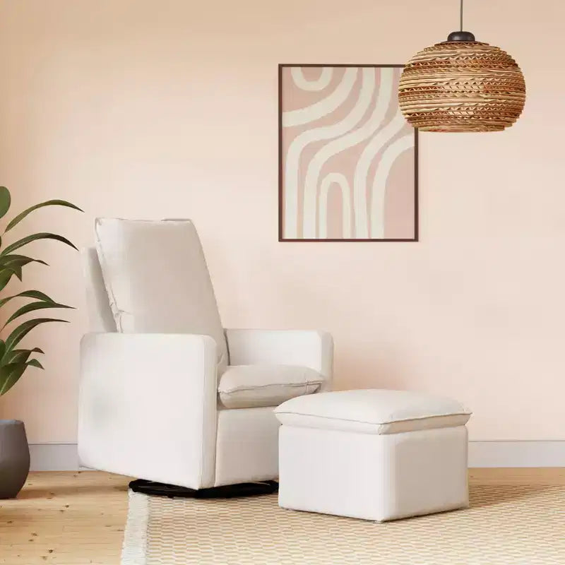 Babyletto Cali Pillowback Swivel Glider