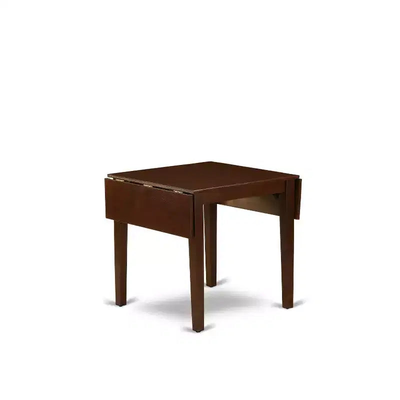 Ensemble de salle à manger rectangulaire 5 pièces en acajou massif – Pour 4 personnes
