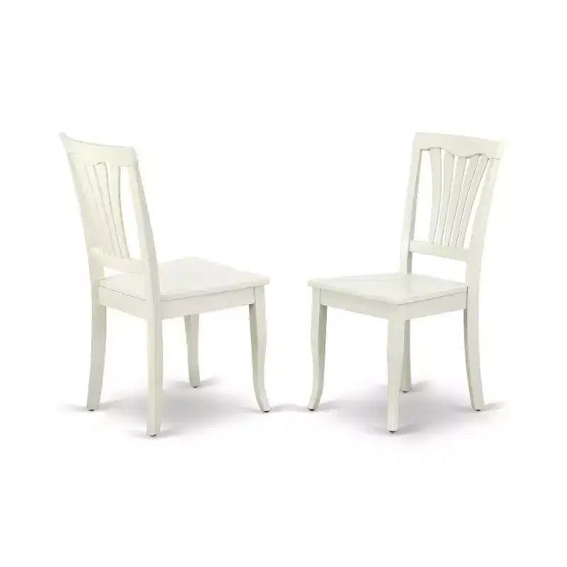 Ensemble de salle à manger rond rétro 3 pièces - Table de 42 po et 2 chaises - Meubles de style Renaissance