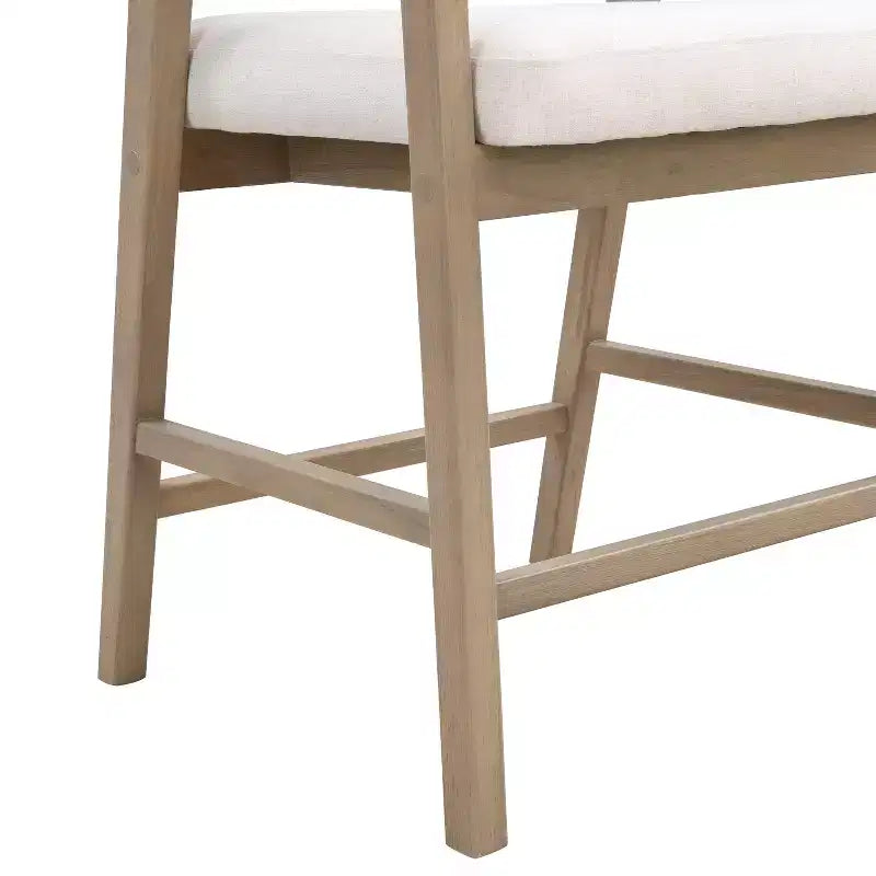 Christopher Knight Home Nat Upholstered Rubberwood Counter Stools with Curved Cane Back (Set of 2)