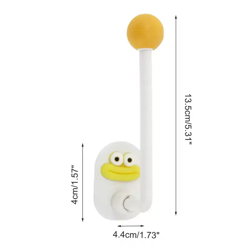 3 Pcs Organisateur de Support de Bandeau Long en Adhésif Durable Dessin Animé Unique Bargains