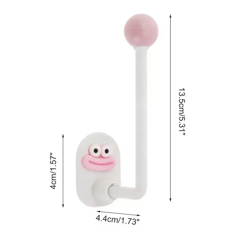 3 Pcs Organisateur de Support de Bandeau Long en Adhésif Durable Dessin Animé Unique Bargains