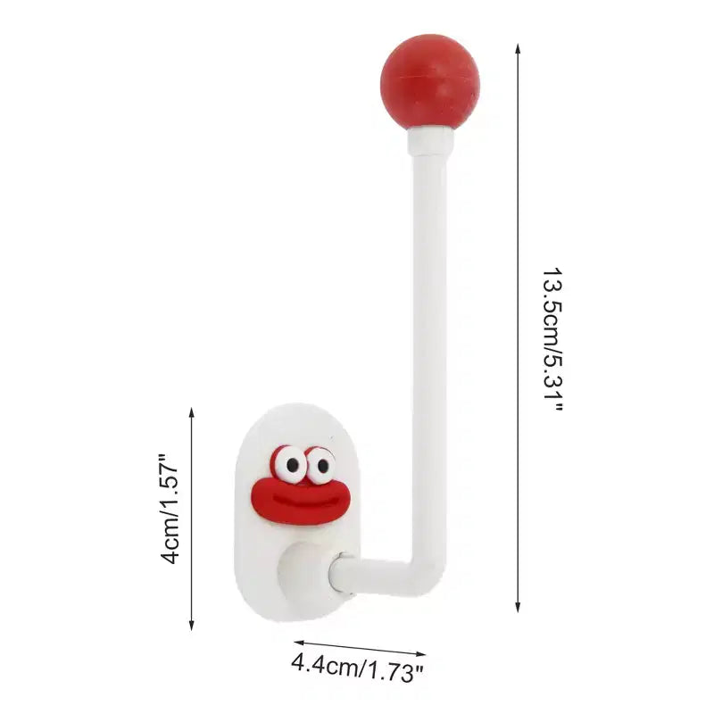 3 Pcs Organisateur de Support de Bandeau Long en Adhésif Durable Dessin Animé Unique Bargains