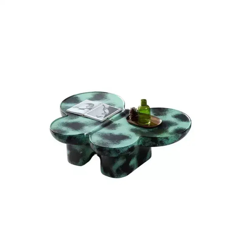 Modern Butterfly Coffee Table with Matte Finish, Unique Accent Table, Small Center Table for Living Rooms or Apartments - Panipeachy