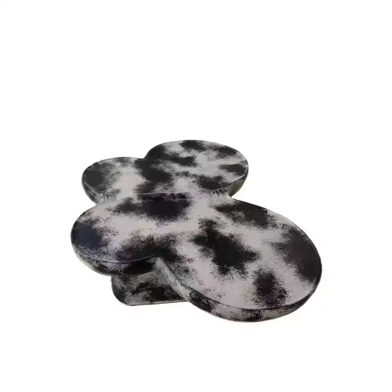 Modern Butterfly Coffee Table with Matte Finish, Unique Accent Table, Small Center Table for Living Rooms or Apartments - Panipeachy