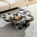 Modern Butterfly Coffee Table with Matte Finish, Unique Accent Table, Small Center Table for Living Rooms or Apartments - Panipeachy