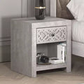 Galano 1-Drawer Nightstand with Lower Cubby 17.8 W  16.0 D  20.1 H