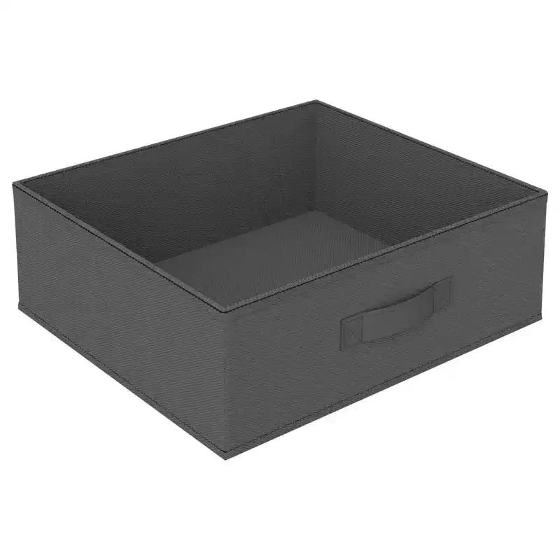 vidaXL Storage Rack Black Steel, fabric (100% polyester) Medium