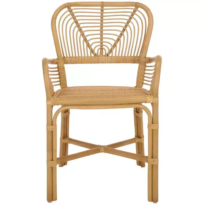 Rimma Rattan Arm Chair - ACH6701 - Natural - Safavieh