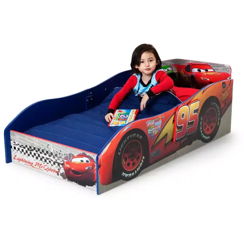 Delta Children Lightning McQueen Racecar Toddler Bed