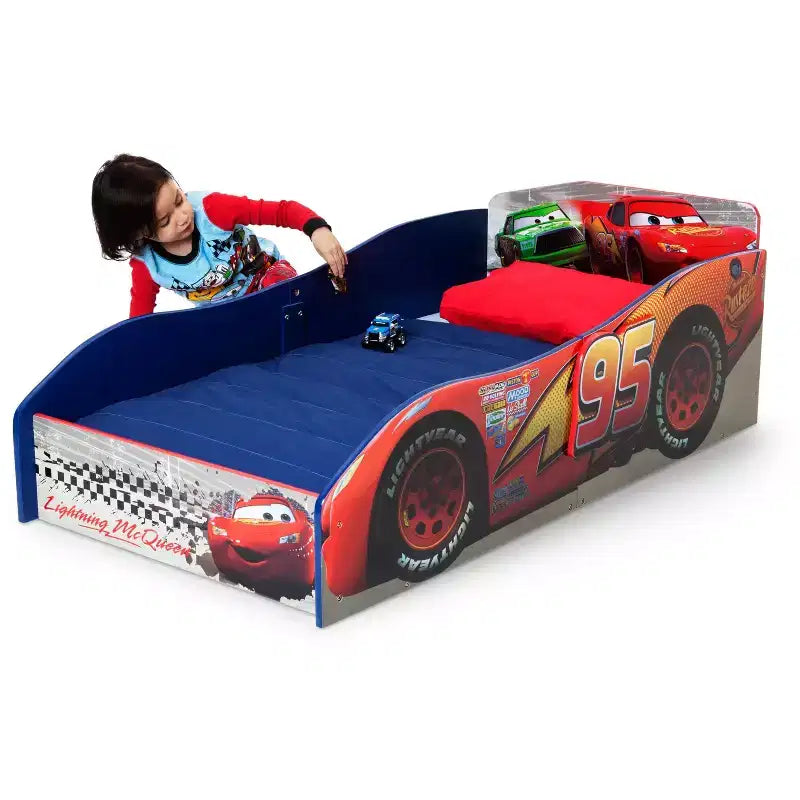 Delta Children Lightning McQueen Racecar Toddler Bed