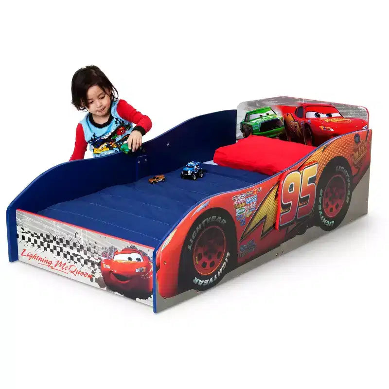 Delta Children Lightning McQueen Racecar Toddler Bed