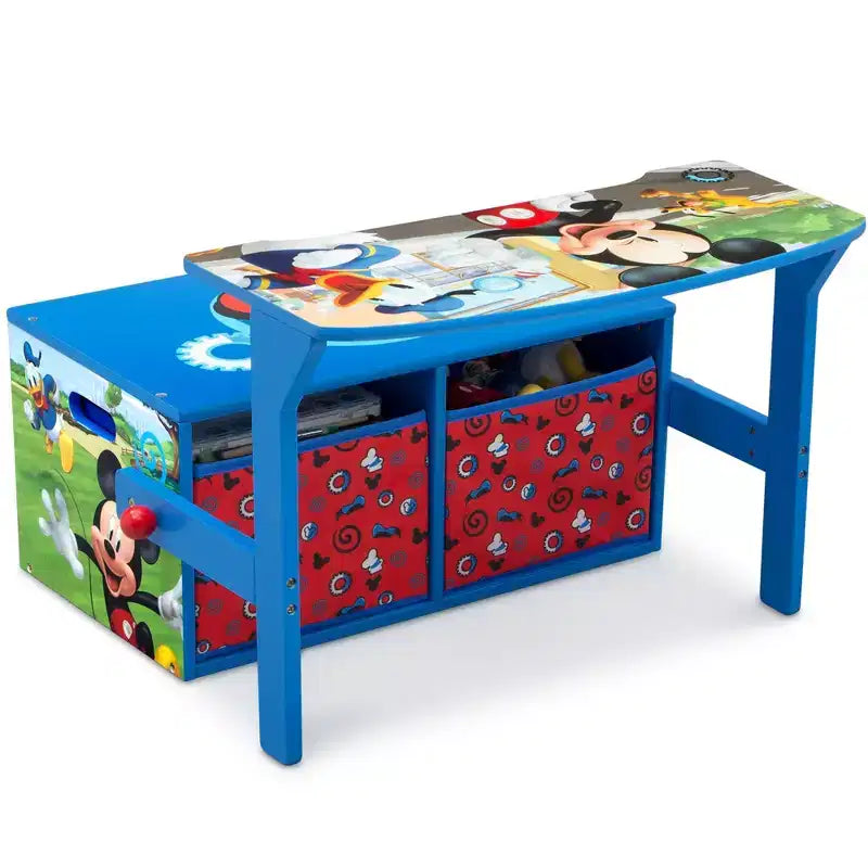 Delta Children Mickey Mouse 3-in-1 Activity Bench