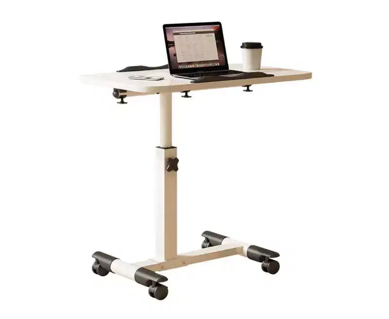 Floor-standing bedside table, modern computer desk, lazy home bedroom bedside student writing desk. Suitable for living rooms.
