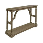 Consolle in legno con ripiano inferiore 45,9 L x 11,8 P x 29,9 H