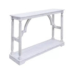 Consolle in legno con ripiano inferiore 45,9 L x 11,8 P x 29,9 H
