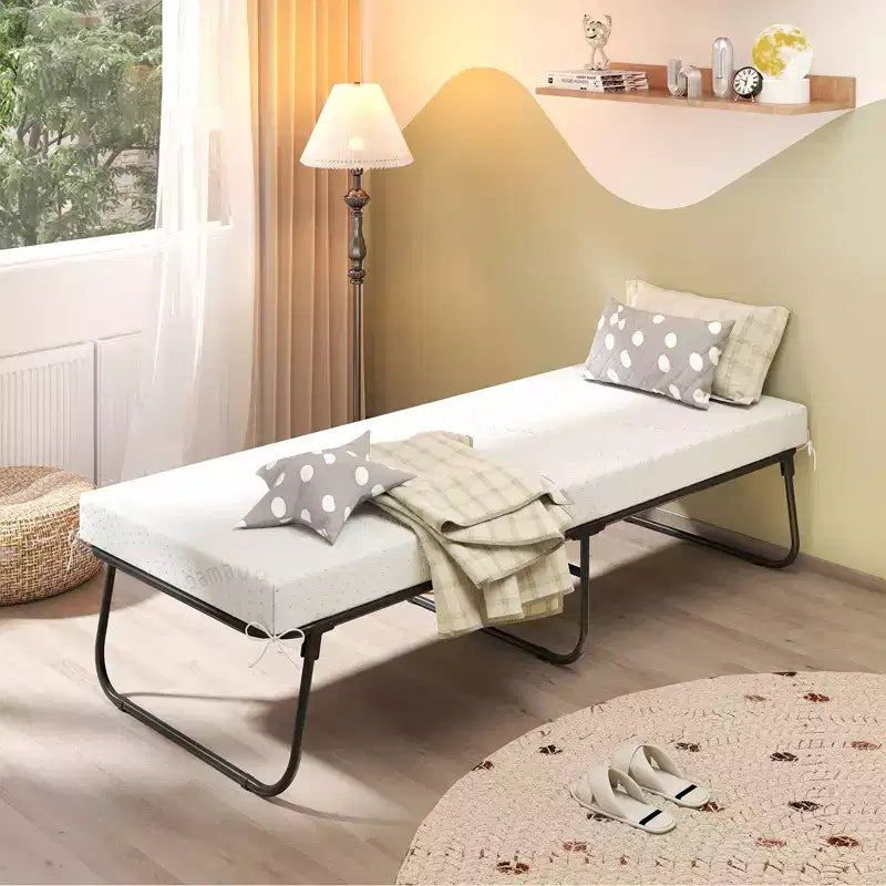 Costway 75 x 31 Folding Bed w/ Memory Foam Breathable Mesh & Heavy-Duty Metal Frame
