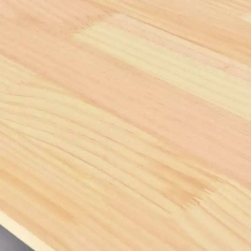 Carrello da Cucina con Ruote con Piano in Legno Massello e Ruote Bloccabili, Larghezza 137,9 cm, Armadietto a 4 Ante e Due Cassetti, Porta Spezie