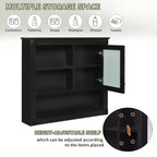 Mobiletto a specchio rettangolare in MDF da 32" L x 28" H con 5 ripiani rimovibili, cerniere a chiusura ammortizzata
