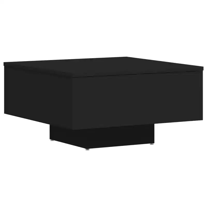 vidaXL Coffee Table White Engineered Wood 23.6 in x 23.6 in x 12.4 in