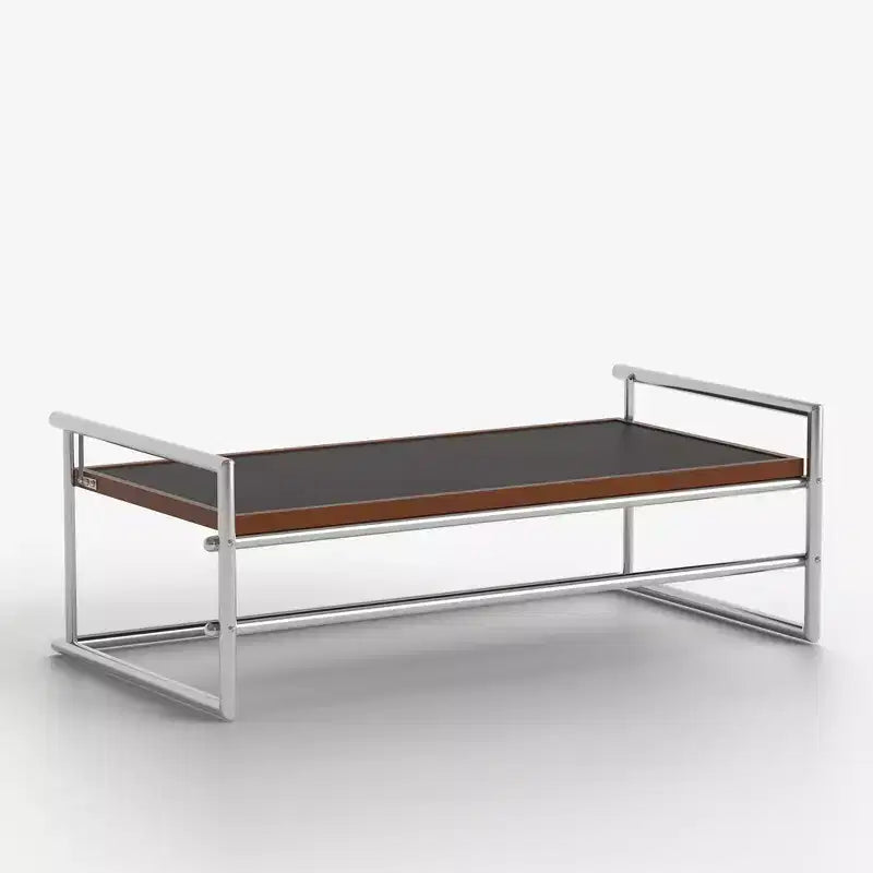 50 in. Modern Walnut 2-in-1 Transforming Coffee Table to Dining Table with Heavy Duty Stainless Steel Frame Brown Gaoyangjiaju