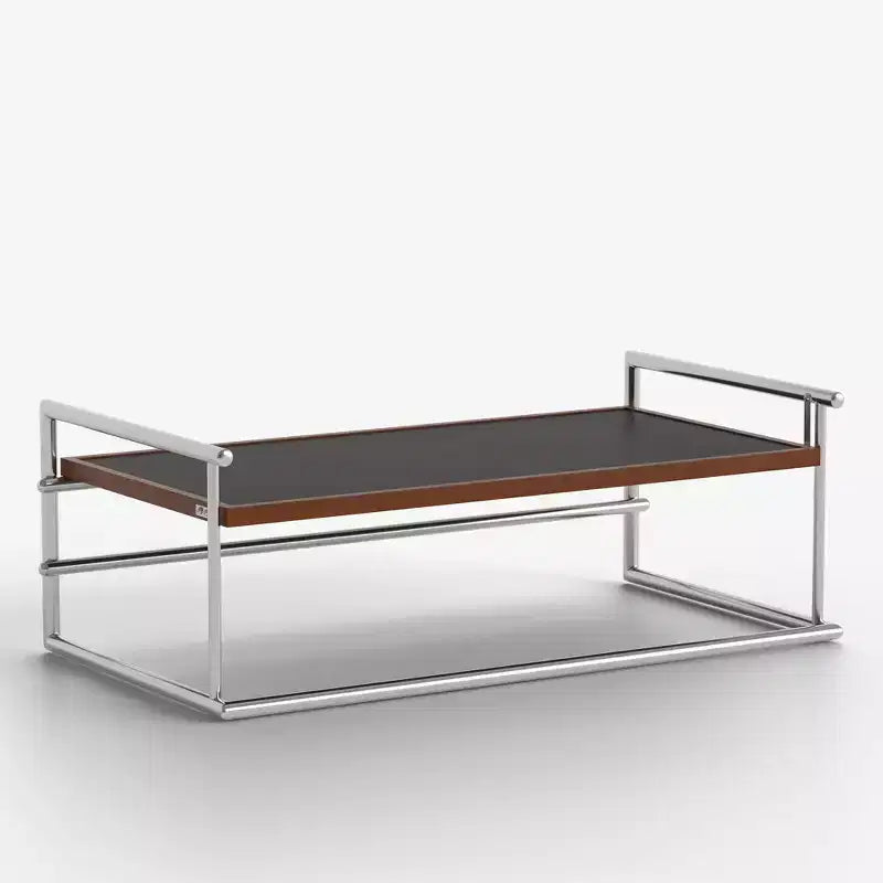 50 in. Modern Walnut 2-in-1 Transforming Coffee Table to Dining Table with Heavy Duty Stainless Steel Frame Brown Gaoyangjiaju