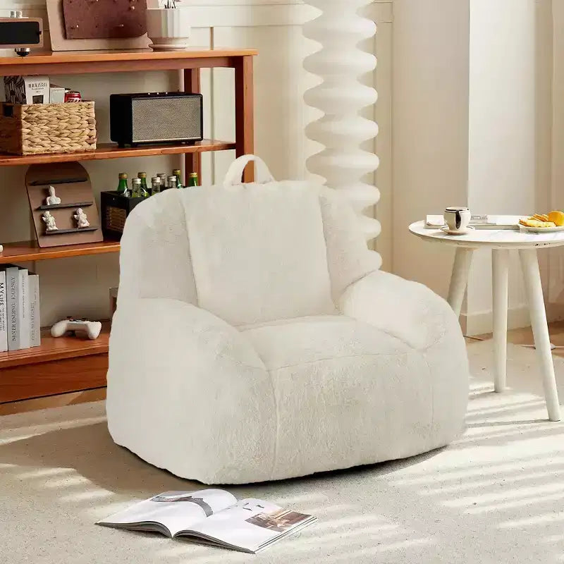 Large Bean Bag Chair  Comfortable Floor Sofa with Filling for Adults/Teens in Living Room/Game Room/Basement