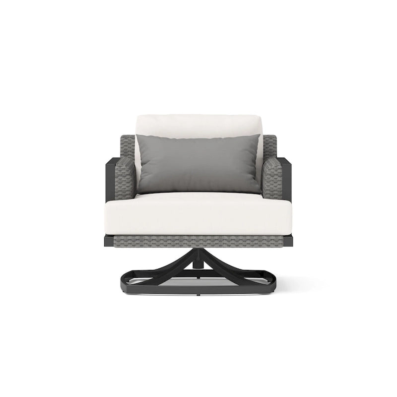 Set di 2 sedie a sdraio Vistano da esterno con tessuto Sunbrella - Grigio