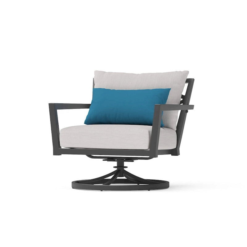 Set da esterno a 5 pezzi con sedute mobili Venetia Sunbrella