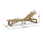 Chaise longue Maki (set di 2)
