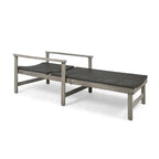 Hampton Wood + Chaise Longue in Vimini