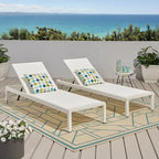 Chaise longue per bambini Cape Coral grigia (MP2) (set da 2)