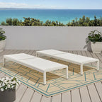 Chaise longue per bambini Cape Coral grigia (MP2) (set da 2)