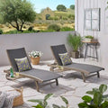 Chaise longue Banzai con vassoio estraibile