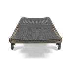 Chaise longue Banzai con vassoio estraibile