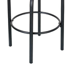 Christopher Knight Home - Sgabelli da bar Jordan moderni in corda di rattan intrecciata con schienale e braccioli, set da 2