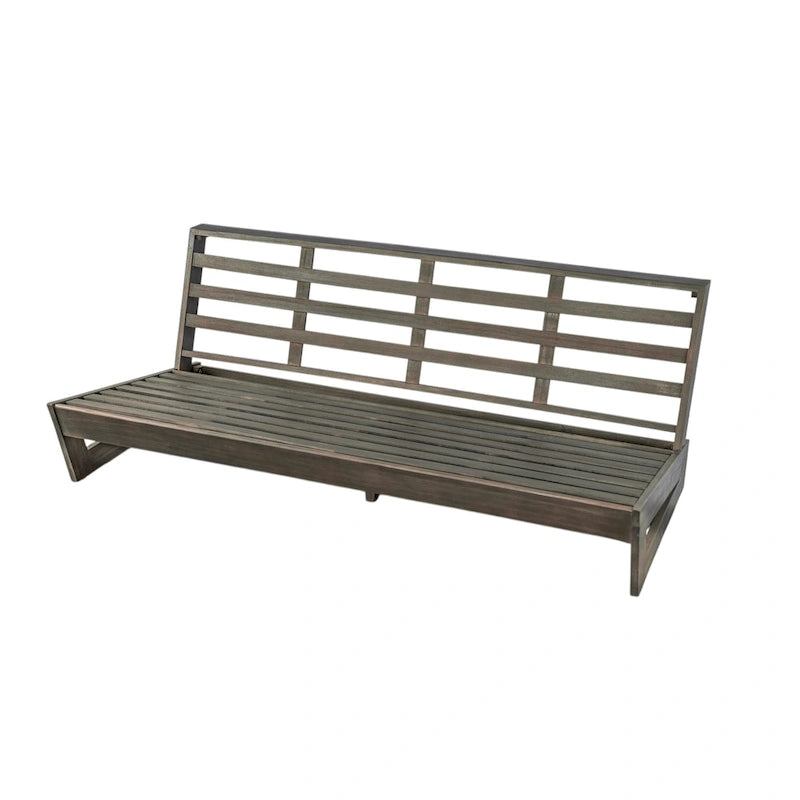 Christopher Knight Home - Sherwood Set Divano da Esterno in Acacia con Tavolino da Caffè