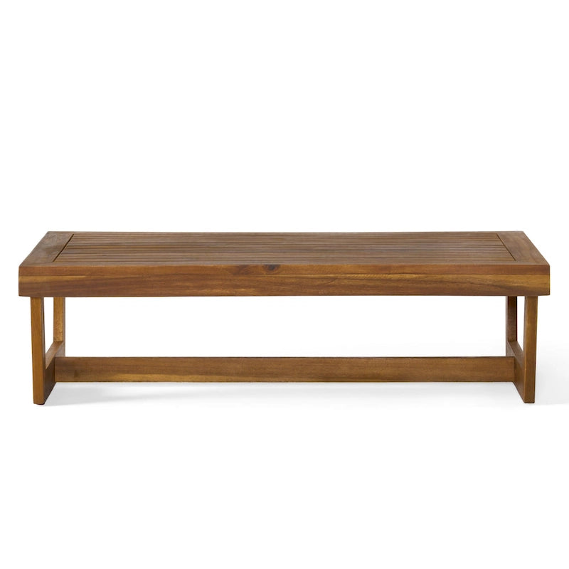 Christopher Knight Home - Sherwood Set Divano da Esterno in Acacia con Tavolino da Caffè