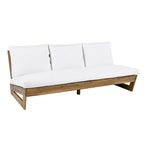 Christopher Knight Home - Sherwood Set Divano da Esterno in Acacia con Tavolino da Caffè