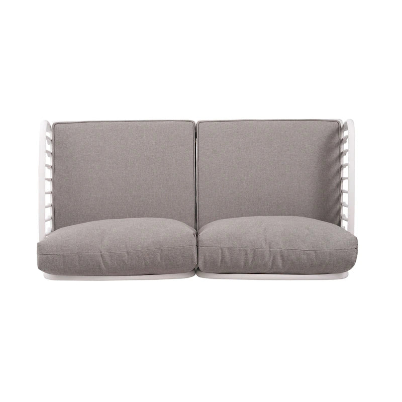 Christopher Knight Home - Set conversazione moderno da patio Afra a 3 pezzi con cuscini impermeabili