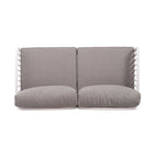 Christopher Knight Home - Set conversazione moderno da patio Afra a 3 pezzi con cuscini impermeabili