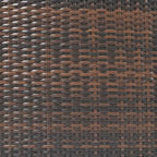 Set divano modulare da esterno a 6 pezzi in rattan con tavolino, combinazione libera