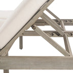 Doppia Chaise Longue da Esterno con Schienale Regolabile in 5 Posizioni, Chaise Longue da Esterno