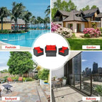 Set 4 mobili da giardino in rattan con cuscini Costway Divano sedia tavolino - Vedere descrizione